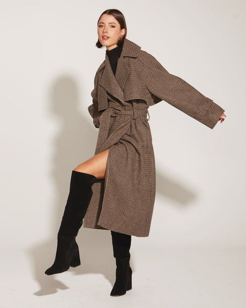 Fate & Becker You Read My Mind Wool Coat Fate & Becker James St Boutique